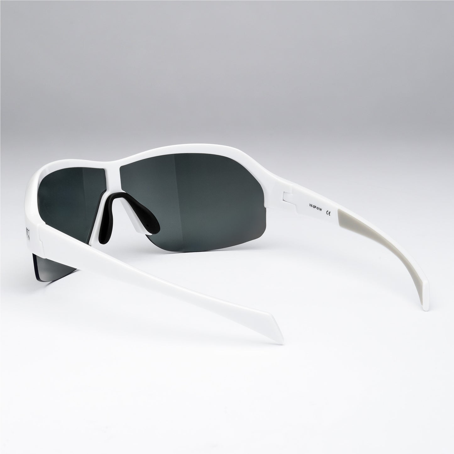 IR PERFECT VISION POLARIZED スポーツサングラス ホワイト